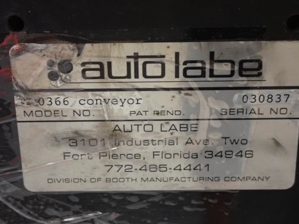 Autolabe Automatic Wipeon  Label Pplicator