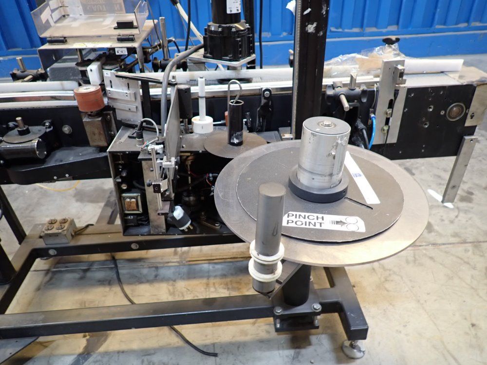 Autolabe Automatic Wipeon  Label Pplicator