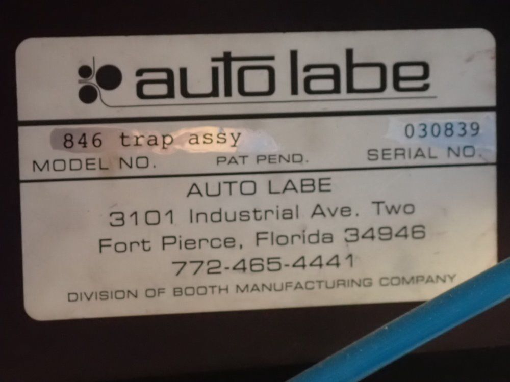 Autolabe Automatic Wipeon  Label Pplicator