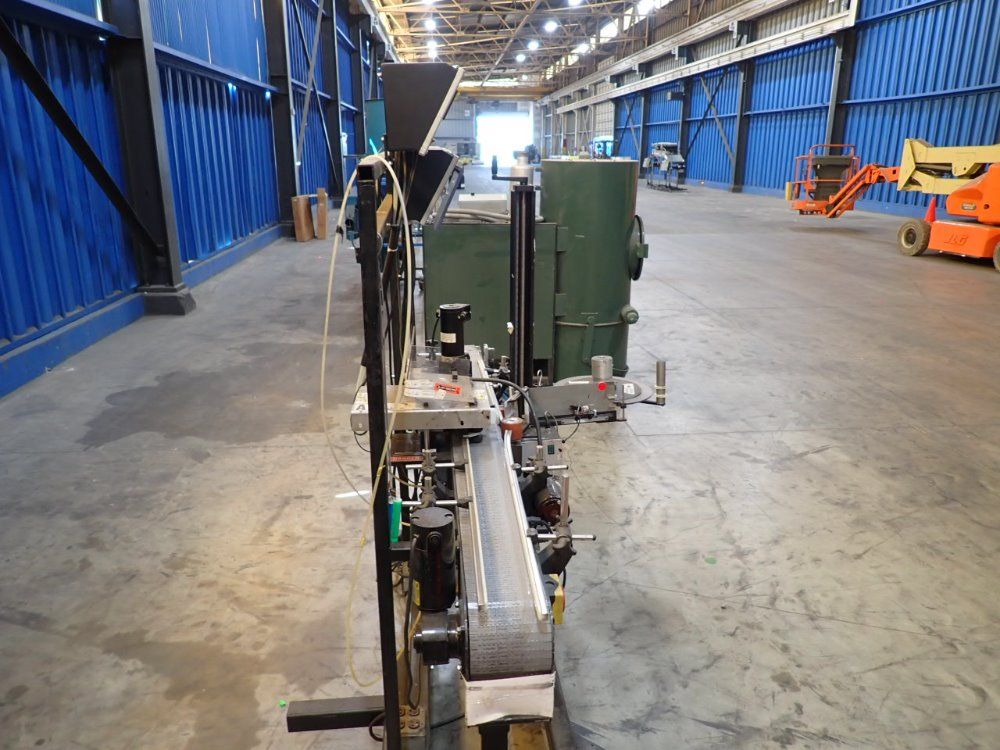 Autolabe Automatic Wipeon  Label Pplicator