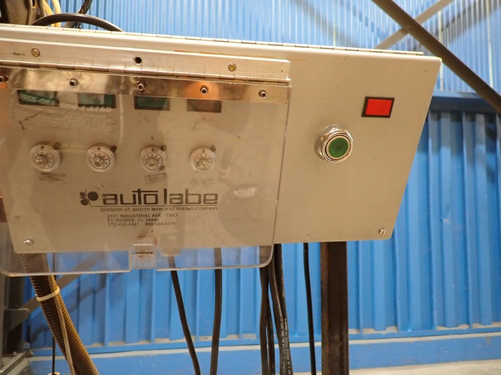 Autolabe Automatic Wipeon  Label Pplicator