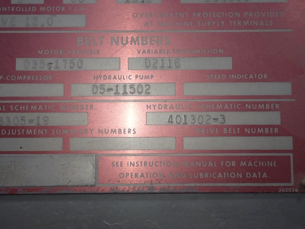 Doall Aprox 36" Zv-3620 Vertical Band Saw - Zv-3620