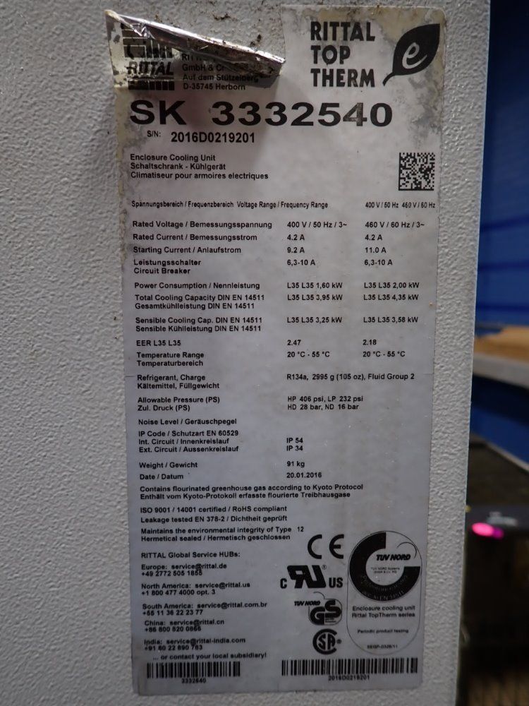Rittal Cooling Unit - Sk3332540