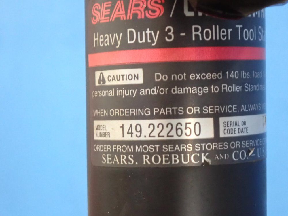 Craftsman 16" W X 22" L 3 Roll Feed Stand - 149.222650