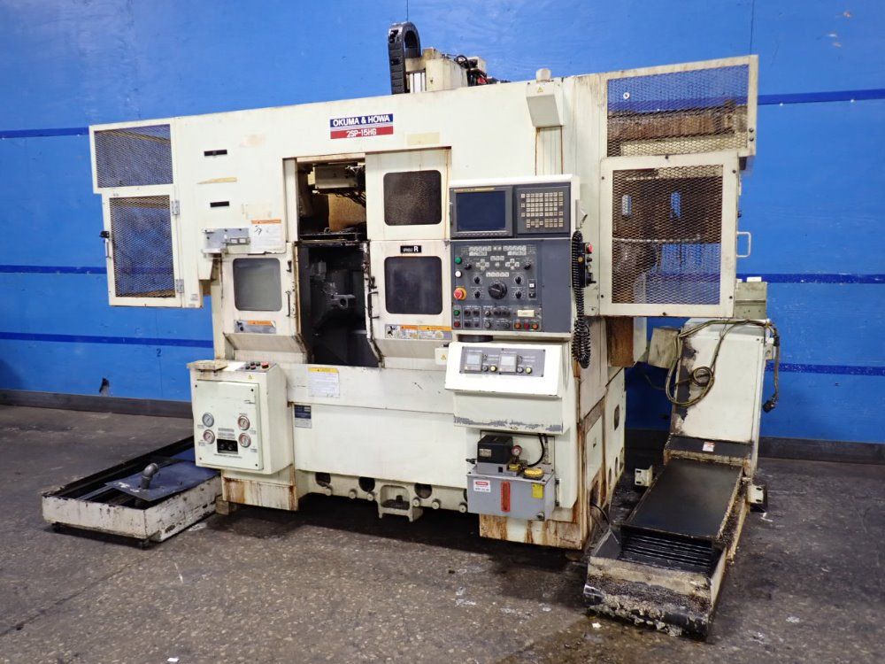 Okuma 2sp-15hg Dual Spindle Cnc Lathe - 2sp-15hg