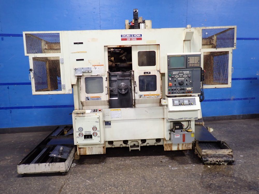 Okuma 2sp-15hg Dual Spindle Cnc Lathe - 2sp-15hg