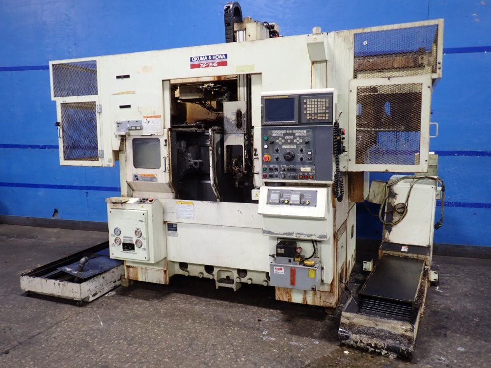 Okuma 2sp-15hg Dual Spindle Cnc Lathe - 2sp-15hg