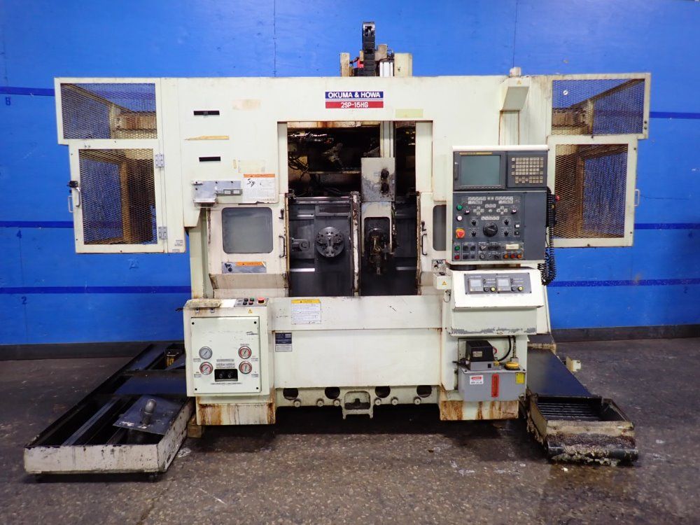 Okuma 2sp-15hg Dual Spindle Cnc Lathe - 2sp-15hg