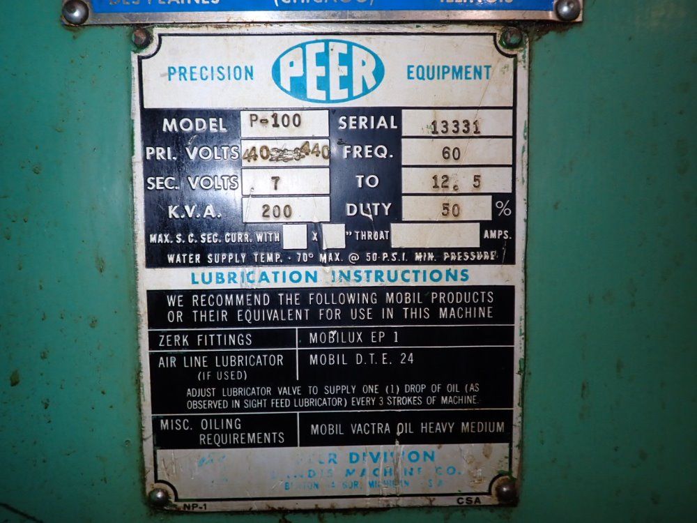 Peer 200 Spot Welder - P-100