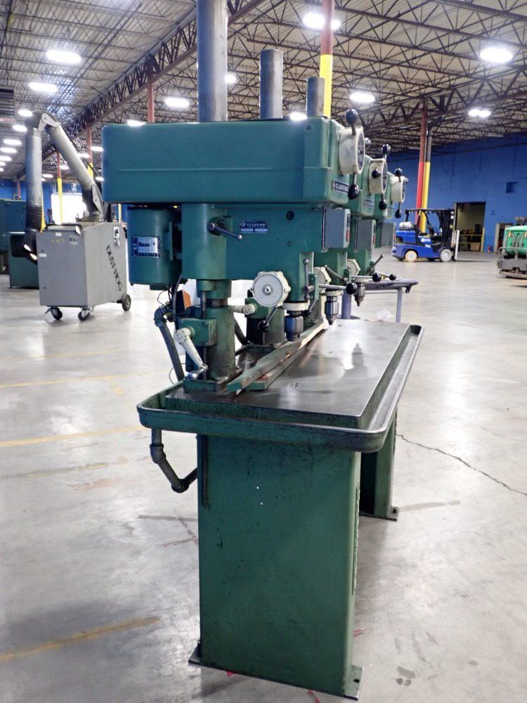 Clausing 14" 3 Spindle Drill Press - 16vc-1