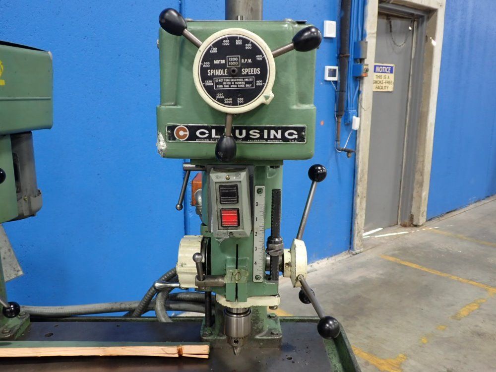 Clausing 14" 3 Spindle Drill Press - 16vc-1
