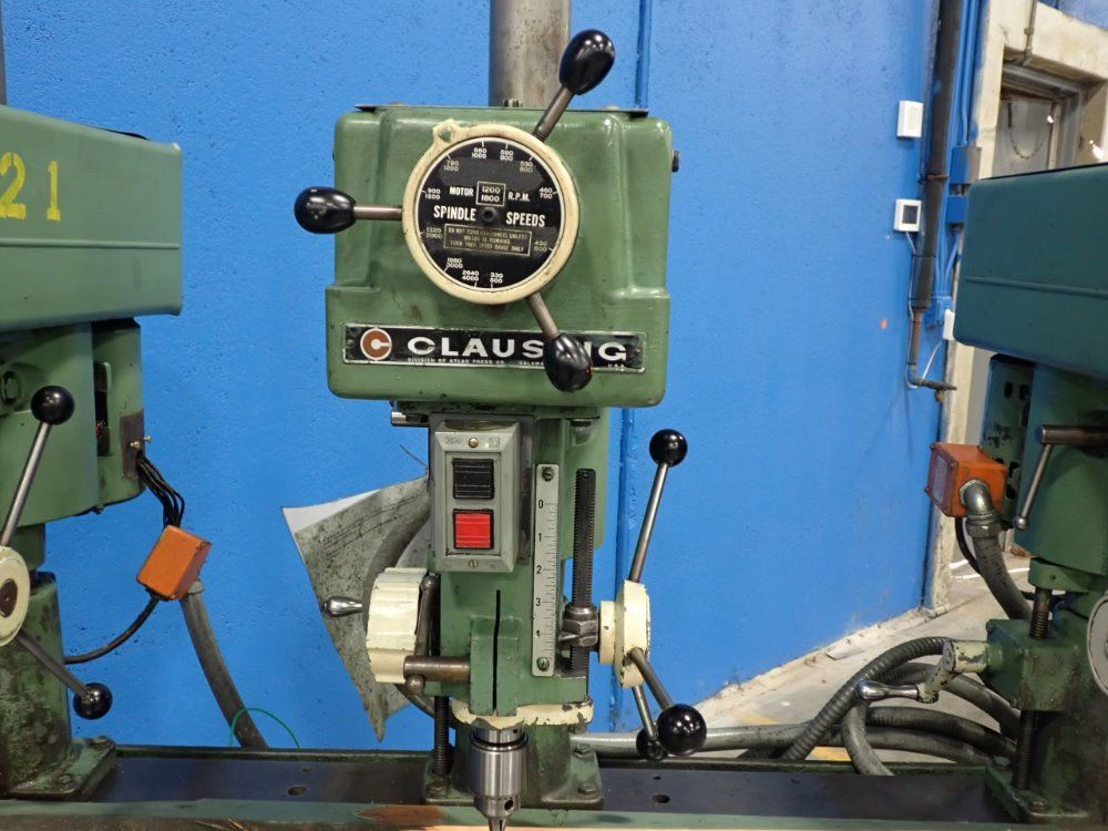Clausing 14" 3 Spindle Drill Press - 16vc-1