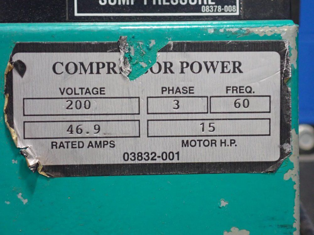 Sullivan 15 Hp Air Compressor - 15d-tm