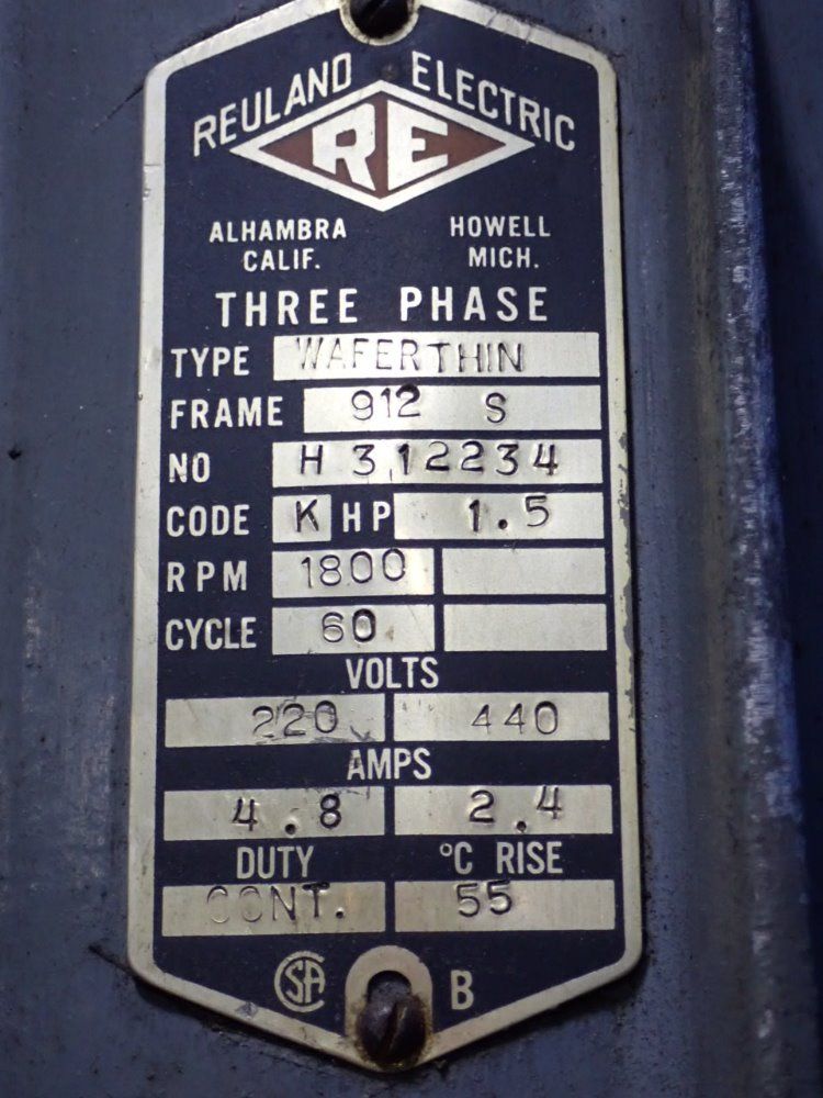 Tree 42" X 10 1/2" 2uvr Vertical Mill - 2uvr