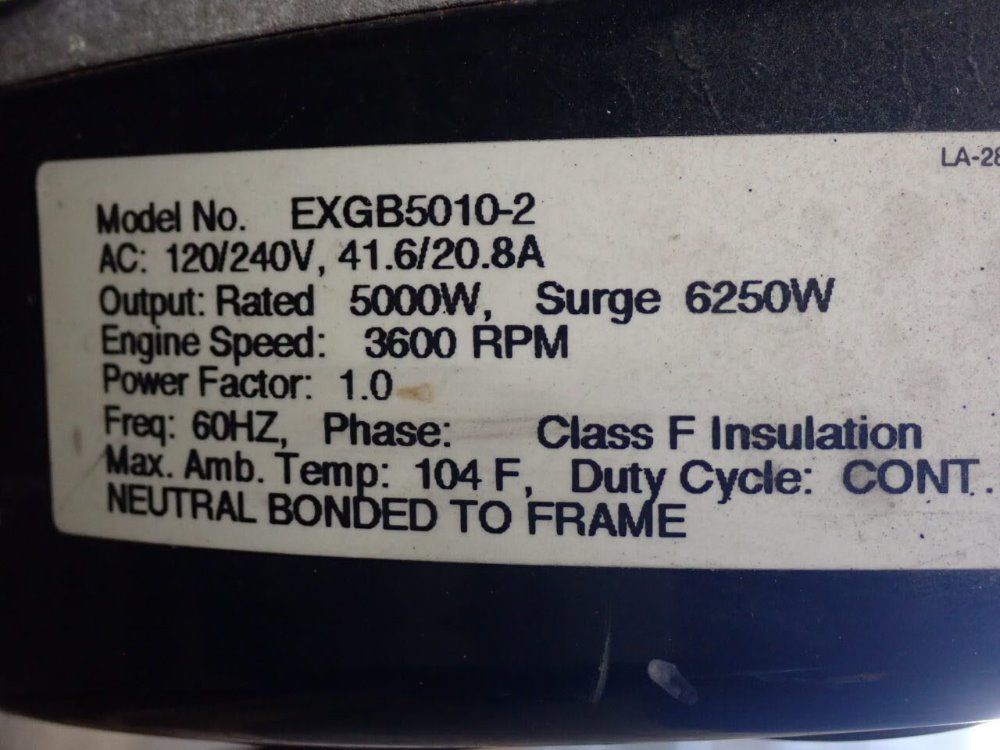 Excell Portable Generator