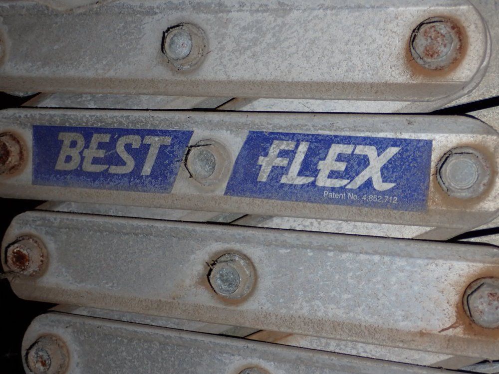 Best Flex 250"l X 8"w Accordion Roller Conveyor