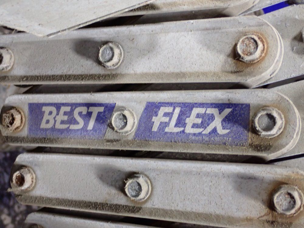 Best Flex 250"l X 8"w Accordion Roller Conveyor