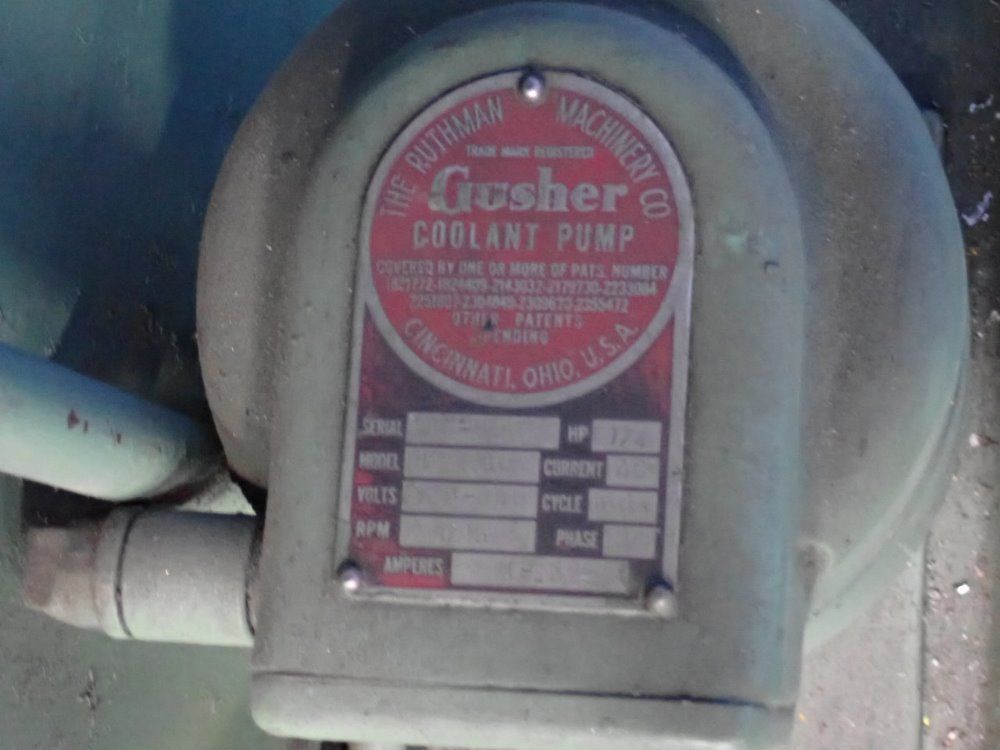 Chas G Allen Co. 24" 6 Head Drilling/ Tapper Machine - 4-1706.2