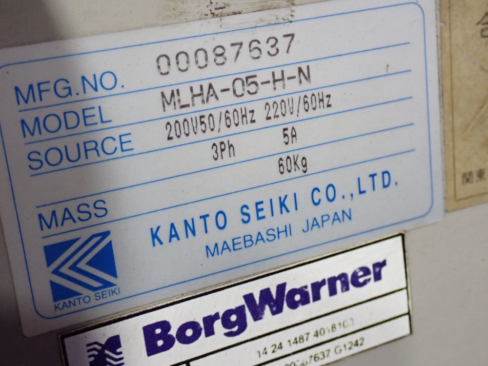 Kanto Seiki Oil Temperature Regulator - Mlha-05-h-n