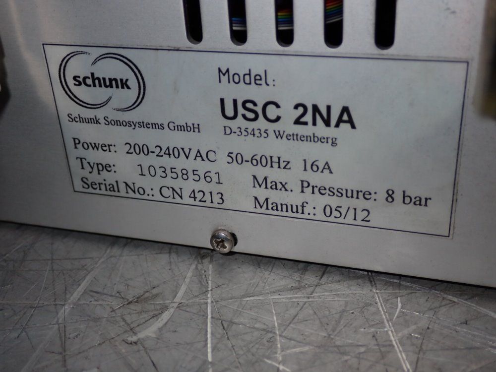 Schunk Ultrasonic Controller - Usc2na