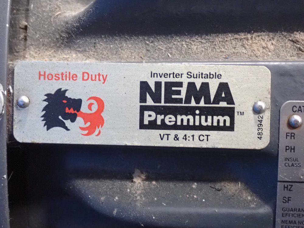 Us Motors 15 Hp Electric Motor - Dtss