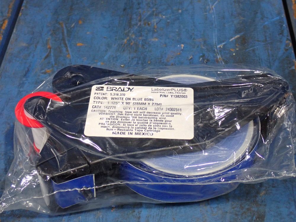 Brady 1.125"x90' Embossing Label Printer - Labelizer Plus