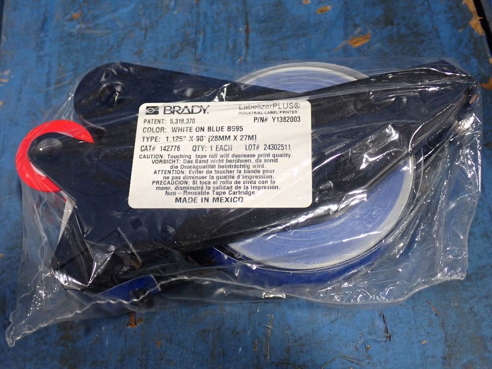 Brady 1.125"x90' Embossing Label Printer - Labelizer Plus