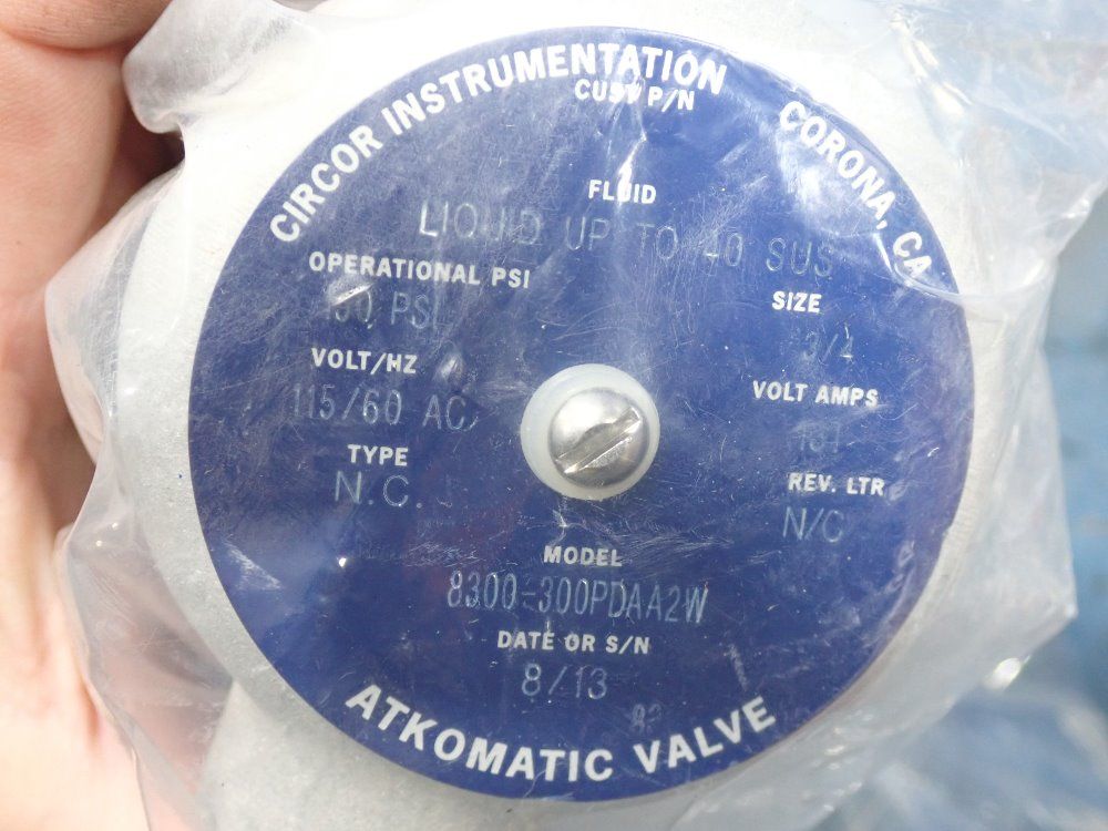 Atkomatic 3/4" Solenoid Valve - 8300-300pdaa2w