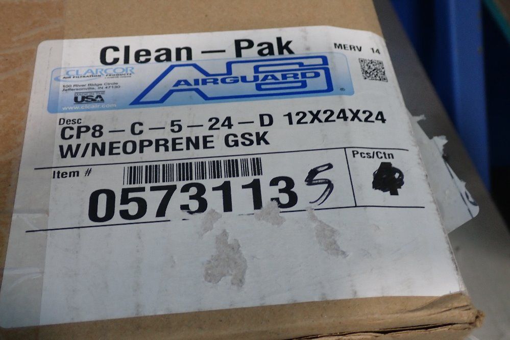 Clarcor 12" X 24" X 24" Filter - Cp8-c-5-24-d