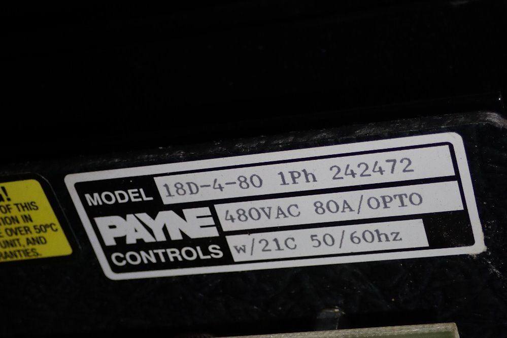 Payne Controls 80 Amps Starter - 180-4-80