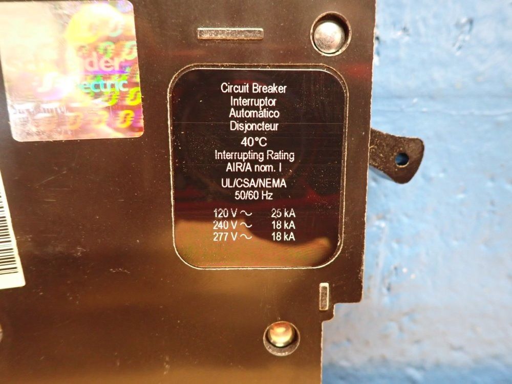 Square D Edb14020 Circuit Breaker, 20a 1p - Edb14020