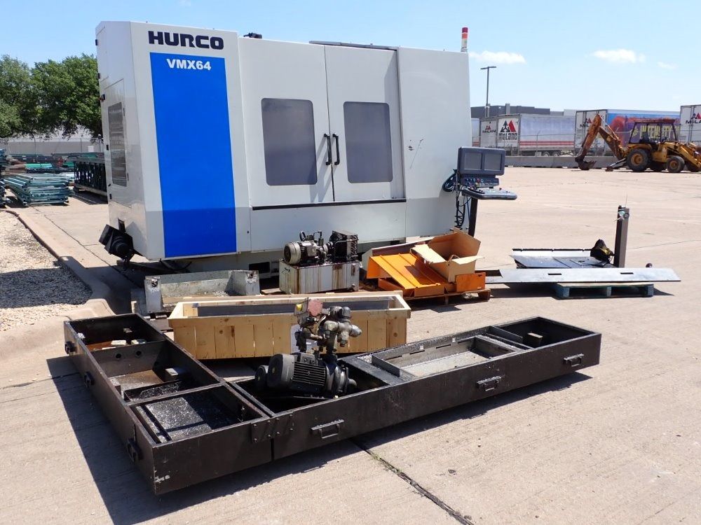 Hurco X: 64" Y: 33.8" Z: 29.9" Cnc Vertical Machining Center - Vmx64/40t