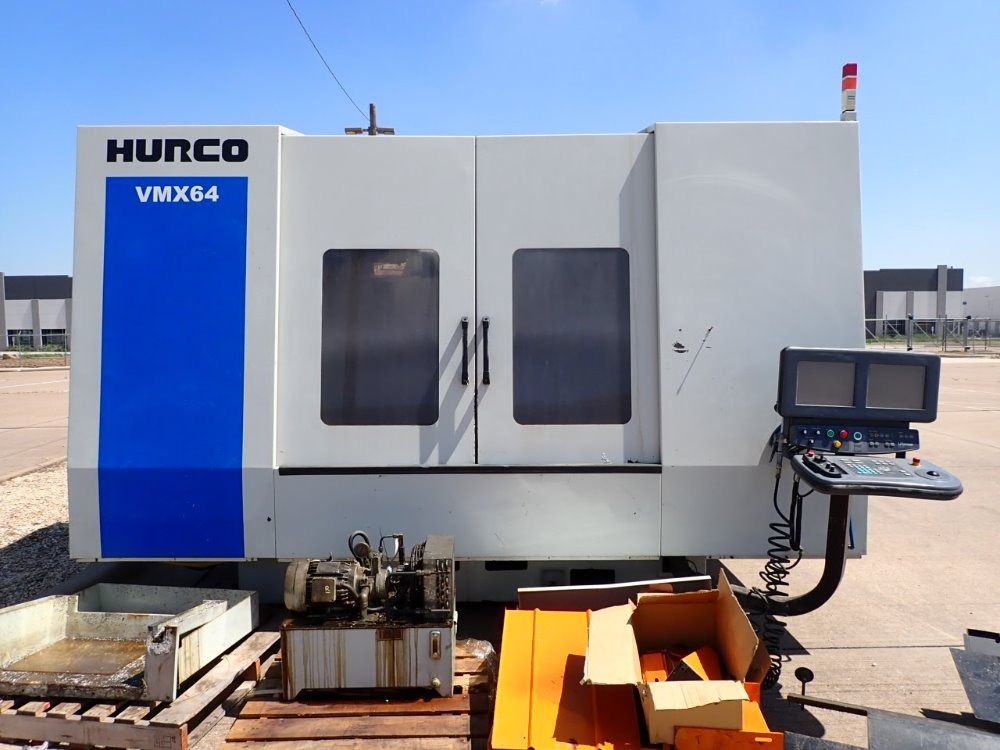 Hurco X: 64" Y: 33.8" Z: 29.9" Cnc Vertical Machining Center - Vmx64/40t