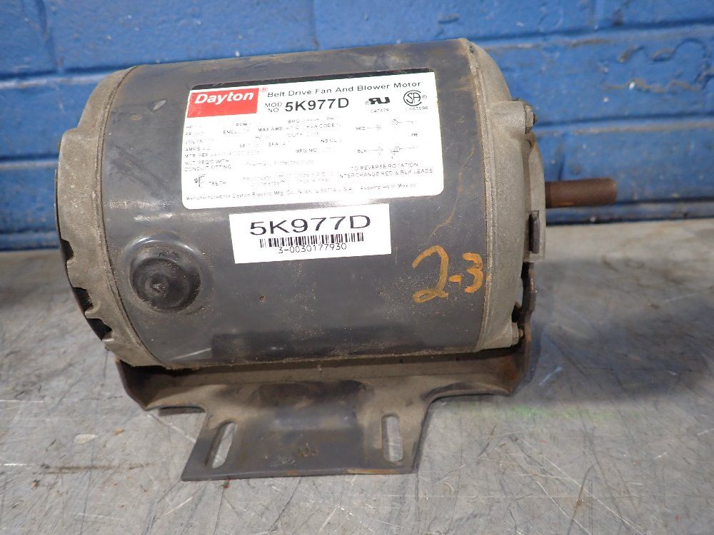 Dayton 1/4 Hp Motor - Sk977d