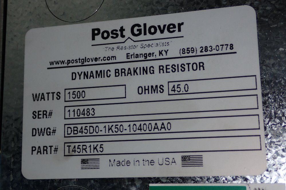 Post Glover 1500 Watts Resistor - Db45d0-1150-10400aa0