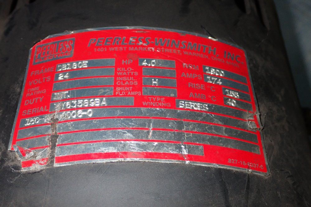 Peerless Electric 4 Hp Motor