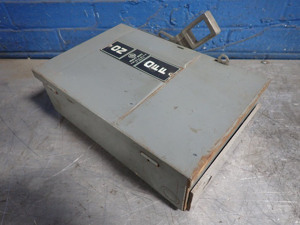 General Electric 30amp/600v Fusible Disconnect - Th3361