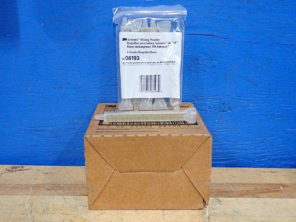 3m 6 3m 08193 Set Of 6 Automix Mixing Nozzles. - 08193