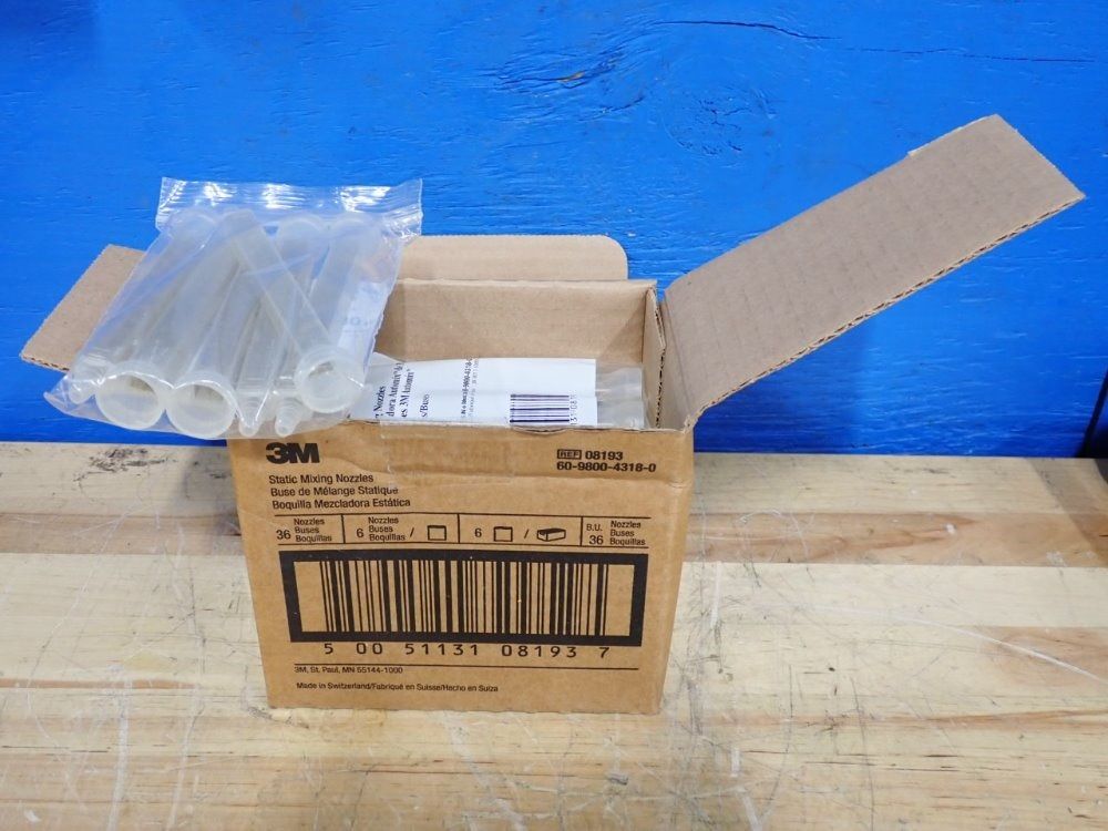 3m 6 3m 08193 Set Of 6 Automix Mixing Nozzles. - 08193