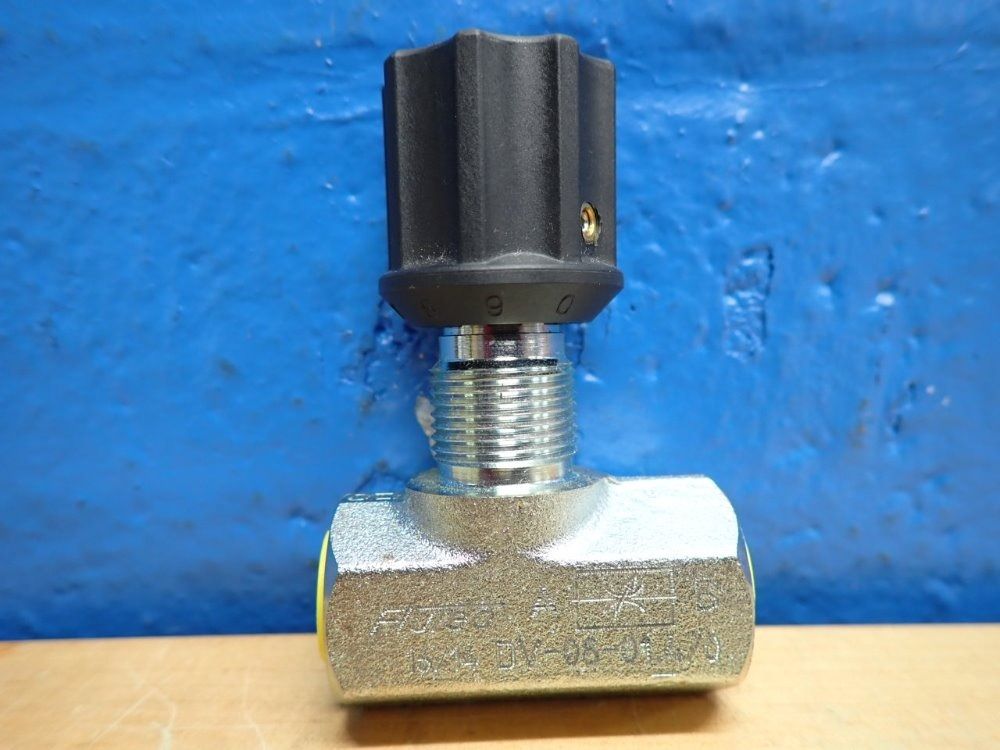 Hydac Dv-08-01.4/0 Flow Control Needle Valve - Dv-08-01.4/0