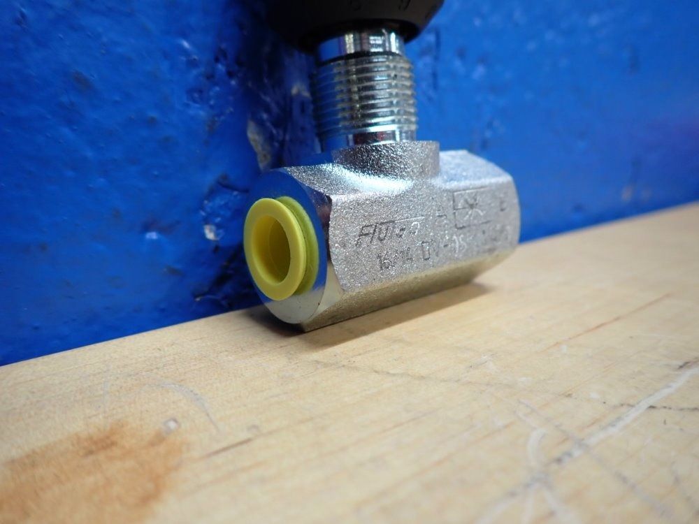 Hydac Dv-08-01.4/0 Flow Control Needle Valve - Dv-08-01.4/0