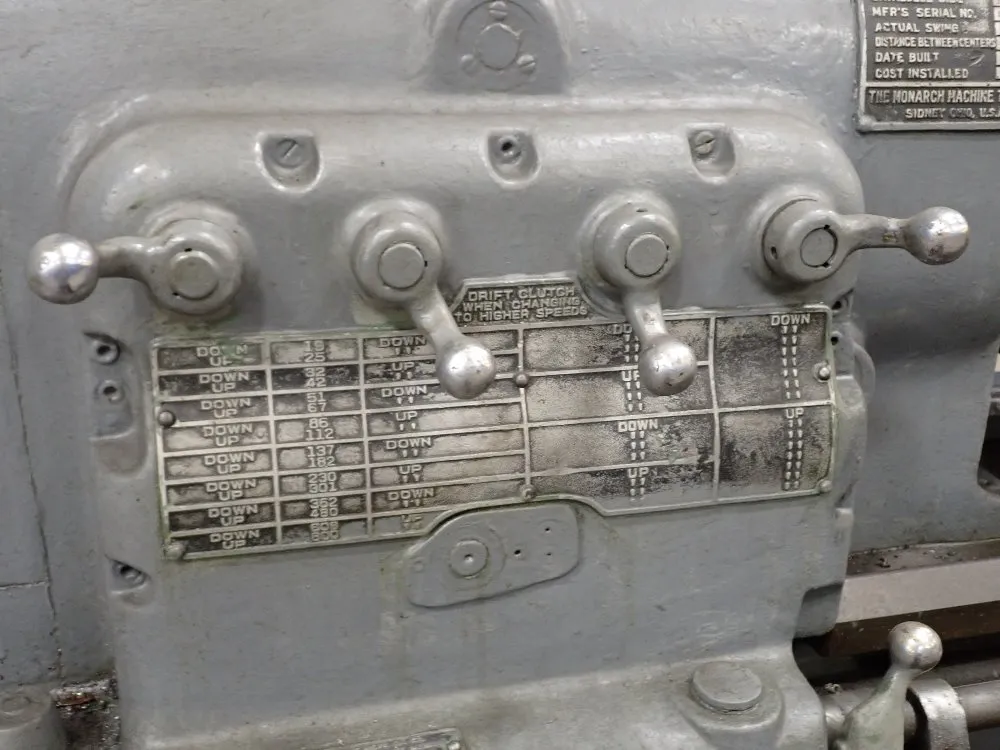 Monarch 18.5"x54" Lathe - 13