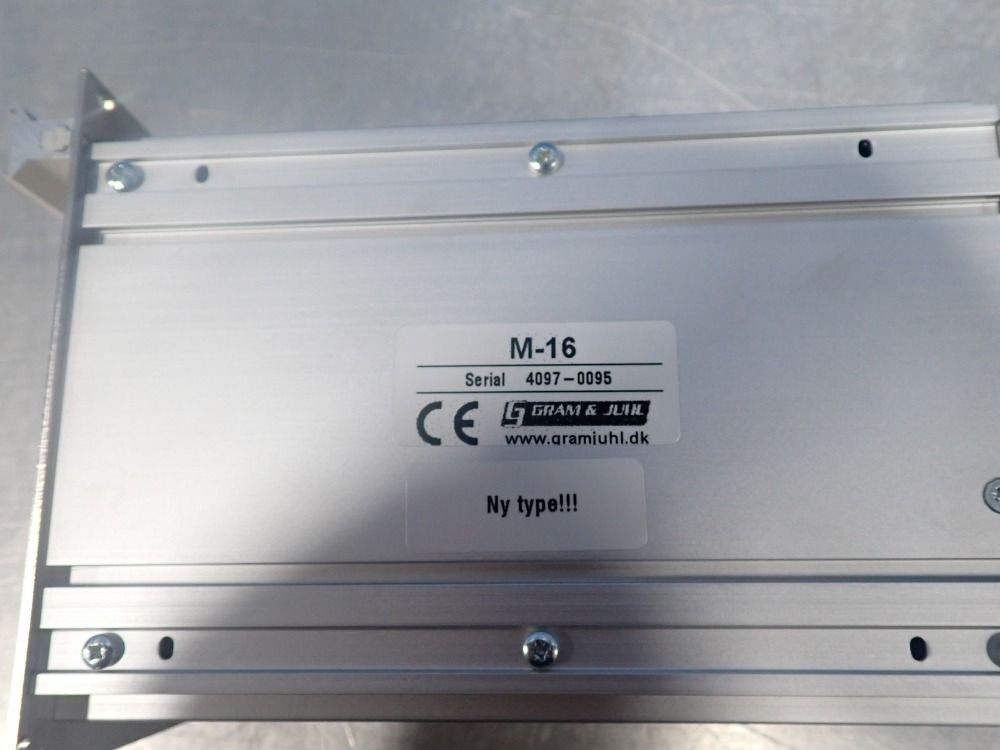 Gram & Juhl Power Console - Rs422