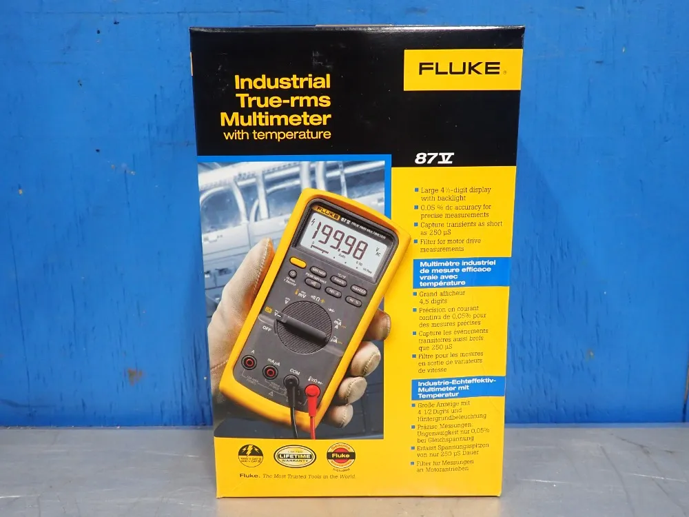 Fluke Industrial True-rms Multimeter - 87-5