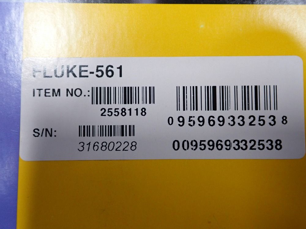 Fluke Infrared And Contact Thermometer - 561