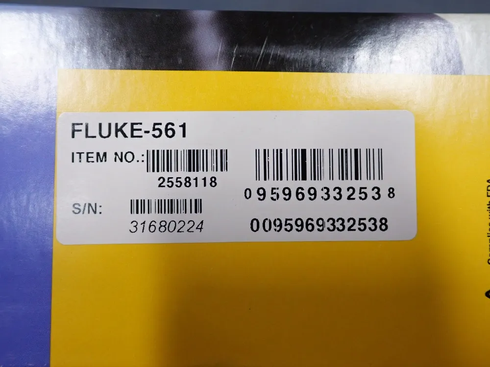 Fluke Infrared And Contact Thermometer - 561