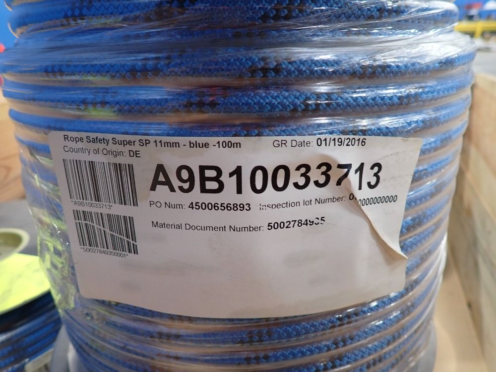 Edelrid 100 M Rope Safety Super Blue