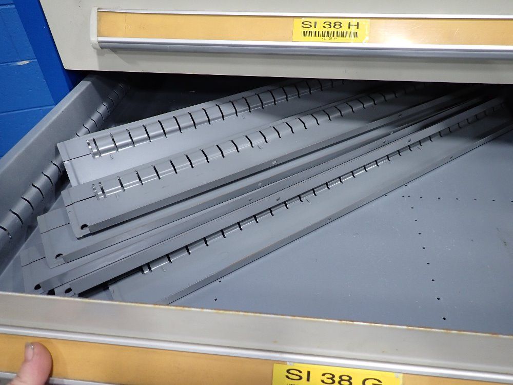 Stanley Vidmar 9 Drawers Tool Cabinet