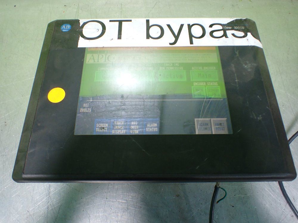 Allen-bradley 2711e-t10c6. Panelview 1000e Operator Panel. - 2711e-t10c6