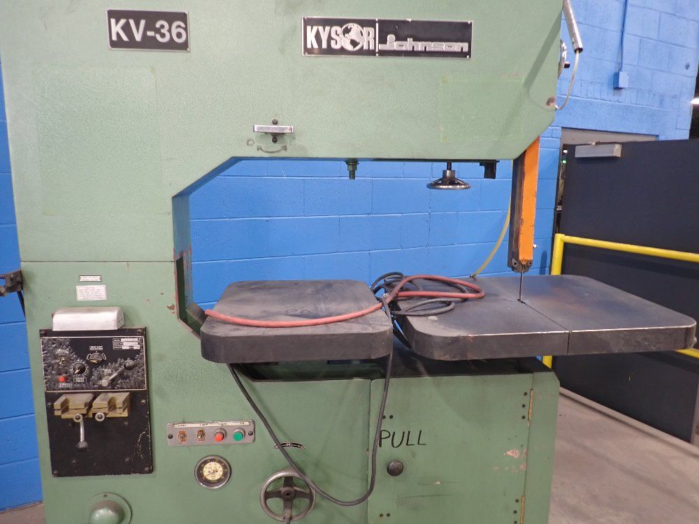 Kysor Johnson Vertical Band Saw - Kv-36